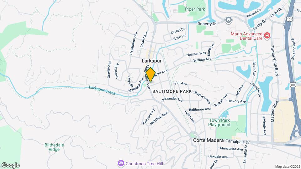 122 Baltimore Ave Map and Location Details