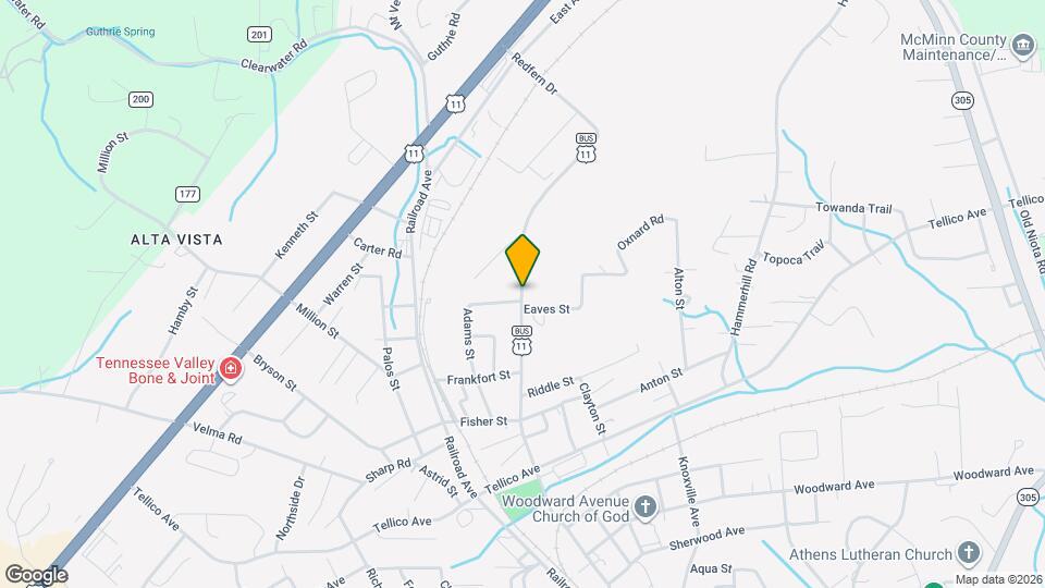 1903 N Jackson St Mapa y Detalles de la Ubicación