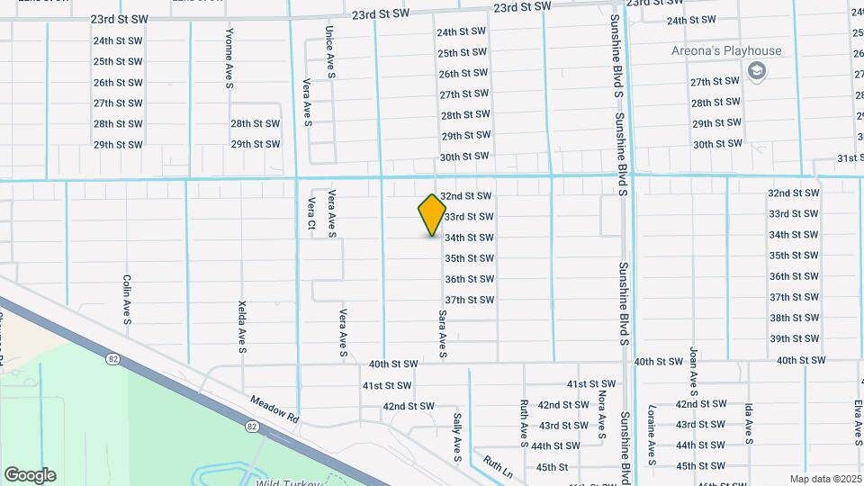 3403 34th St SW Map and Location Details