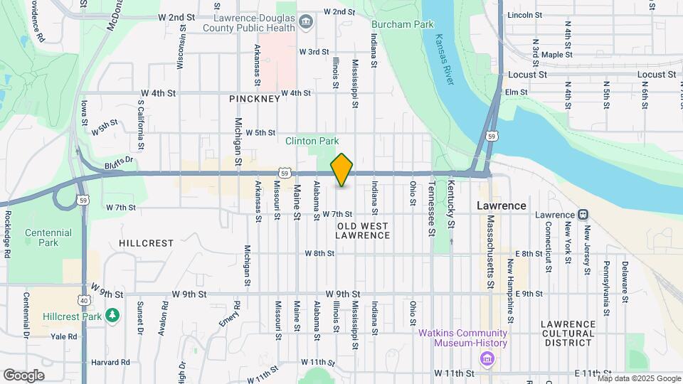 616 Illinois St Map and Location Details