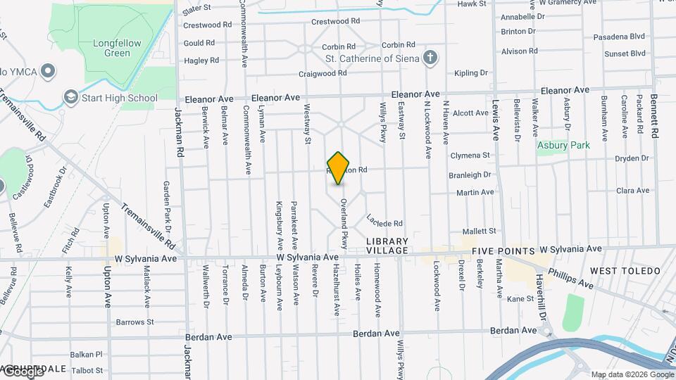 4205 Overland Pky, Unit Upper Map and Location Details
