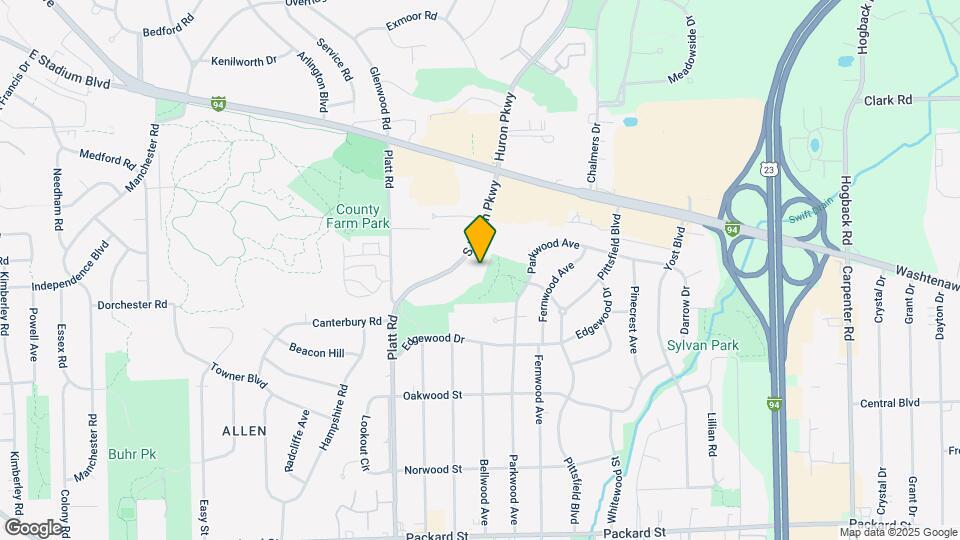 2235 S Huron Pkwy Map and Location Details
