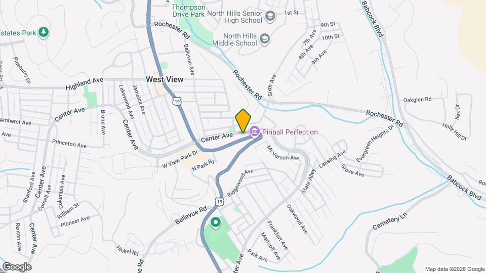336 Perry Hwy Map and Location Details