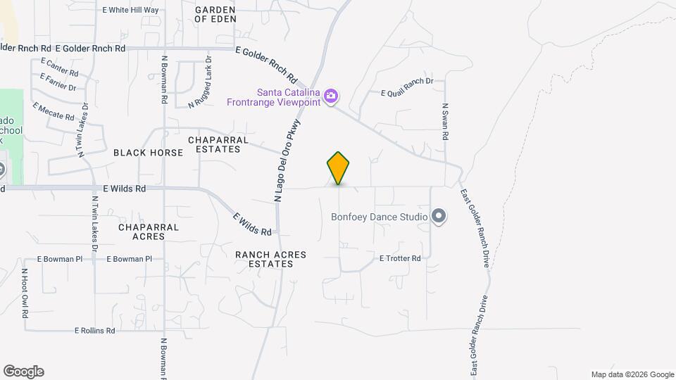 15257 N Desert Lilac Ln Map and Location Details