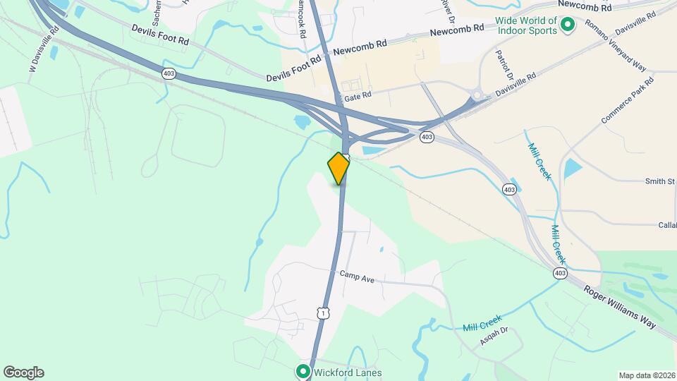 Extended Stay Ri Map and Location Details