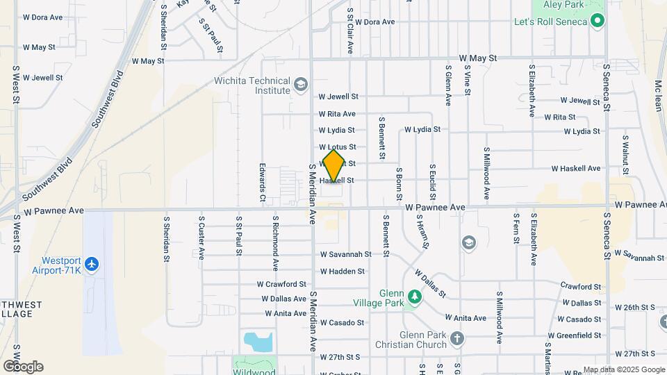 Pawnee Park Apartments Map and Location Details