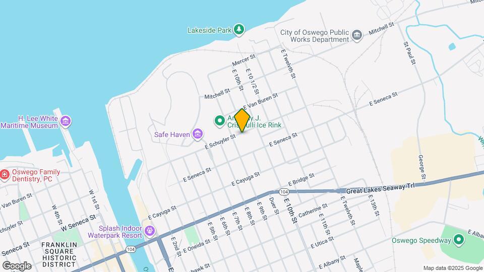 96 E Schuyler St Map and Location Details