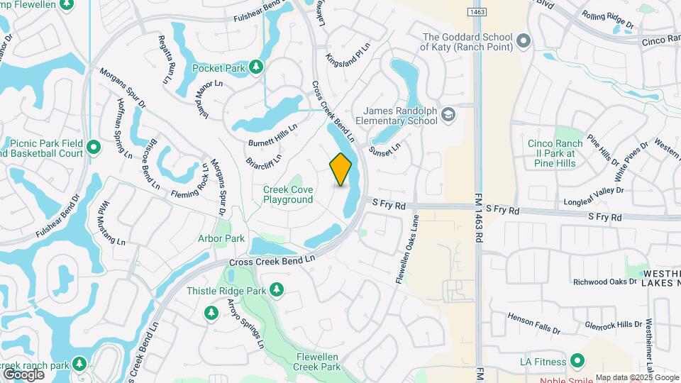 5603 Caspian Falls Ln Map and Location Details