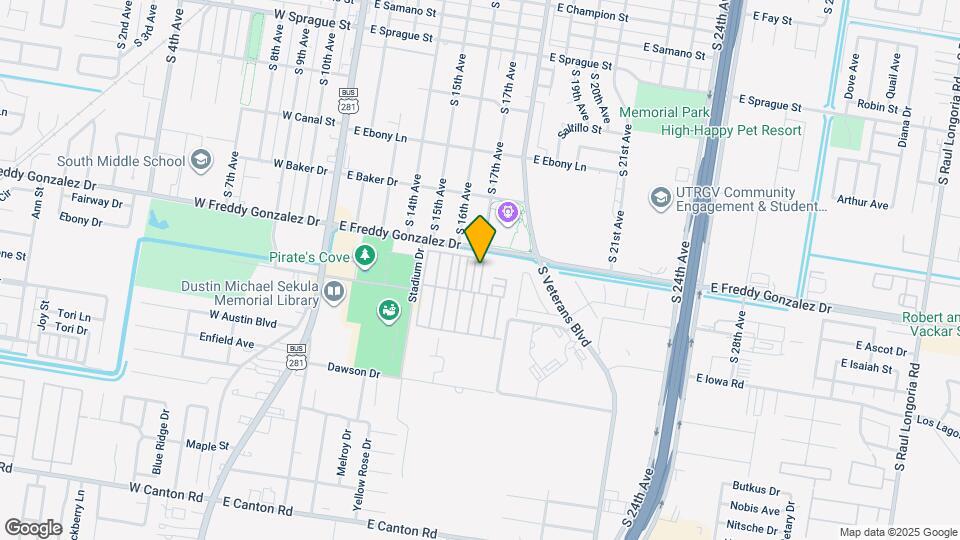 117 Peach St Map and Location Details