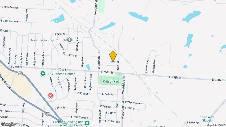 11800 E 74th Terrace Map and Location Details