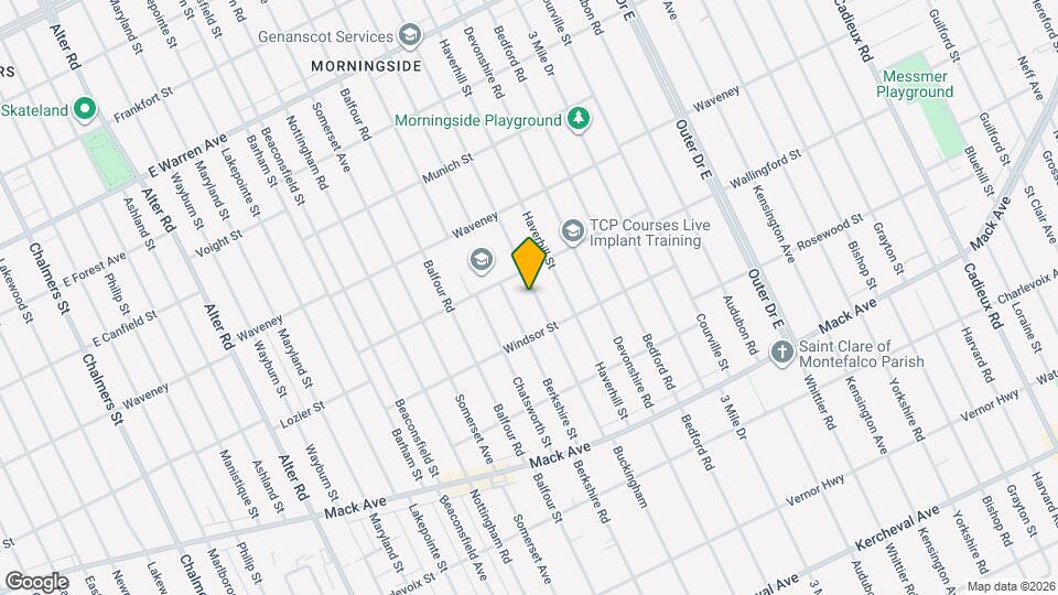 3967 Buckingham Ave, Unit lower flat Mapa y Detalles de la Ubicación