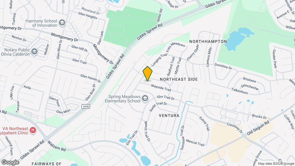 7919 Wayside Trail Map and Location Details