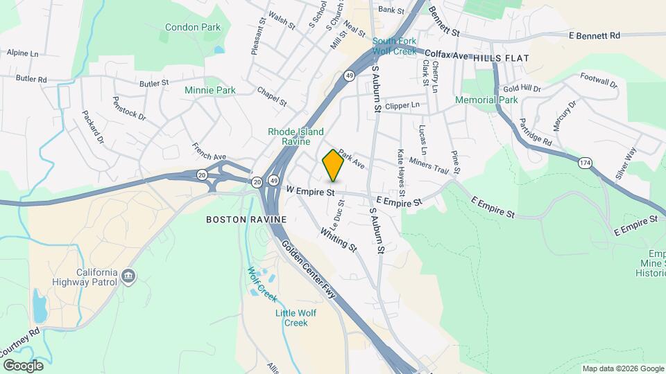 152 W Empire St Map and Location Details