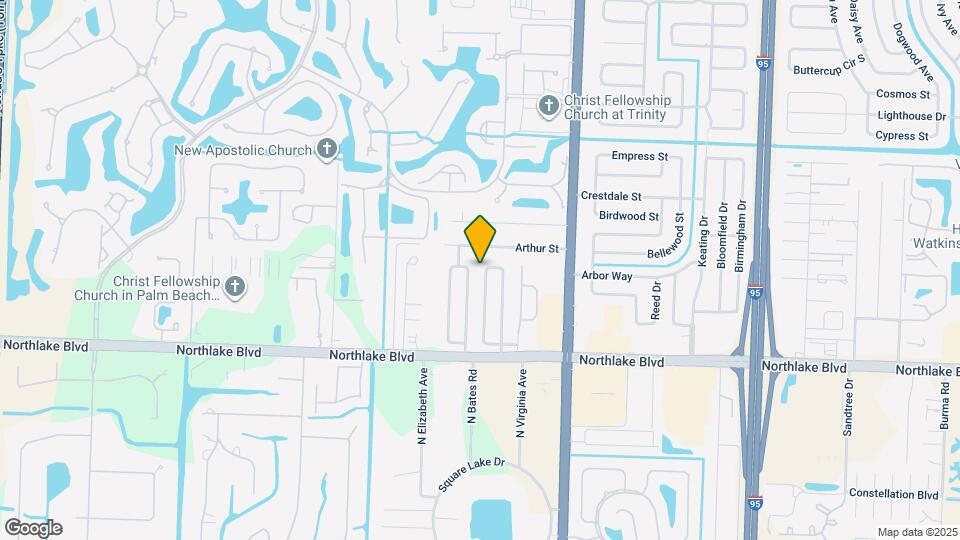 9221 W Highland Pines Dr Map and Location Details