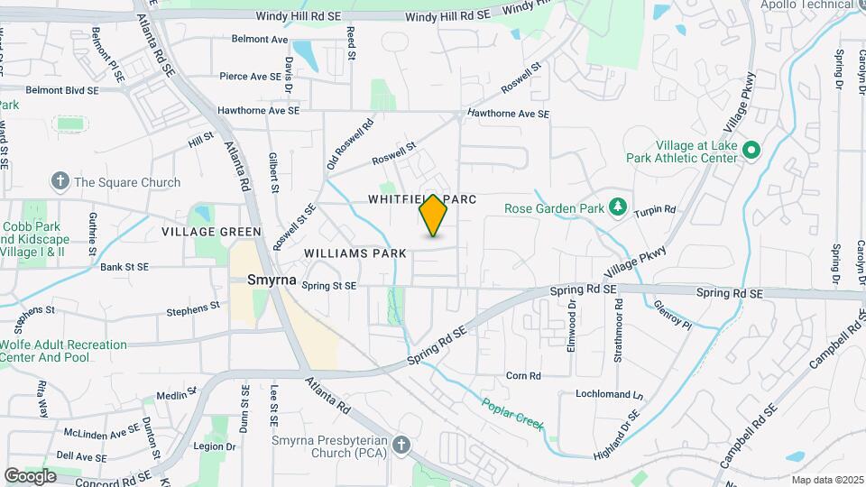 1601 Walker St SE Map and Location Details