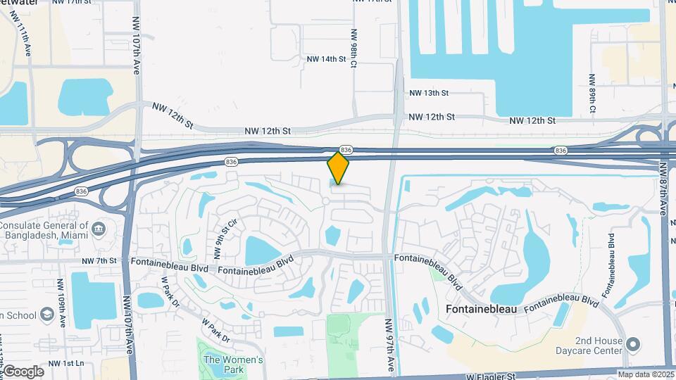 9835 NW 10th St Map and Location Details