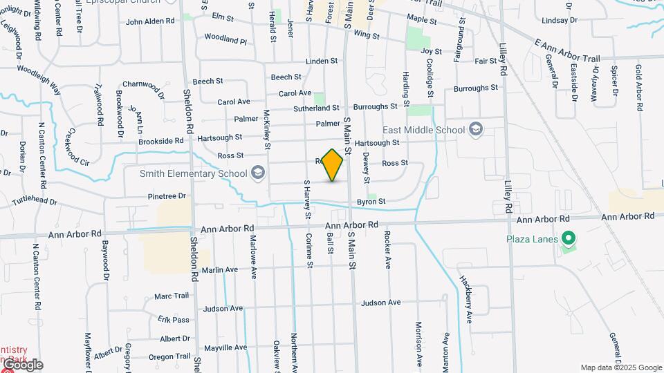 881 Simpson St Map and Location Details