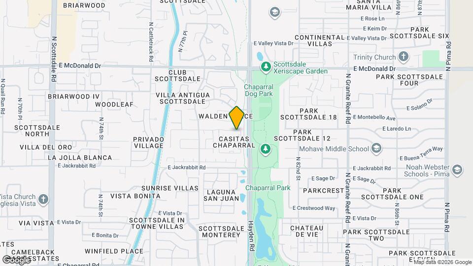 7931 E San Miguel Ave Map and Location Details