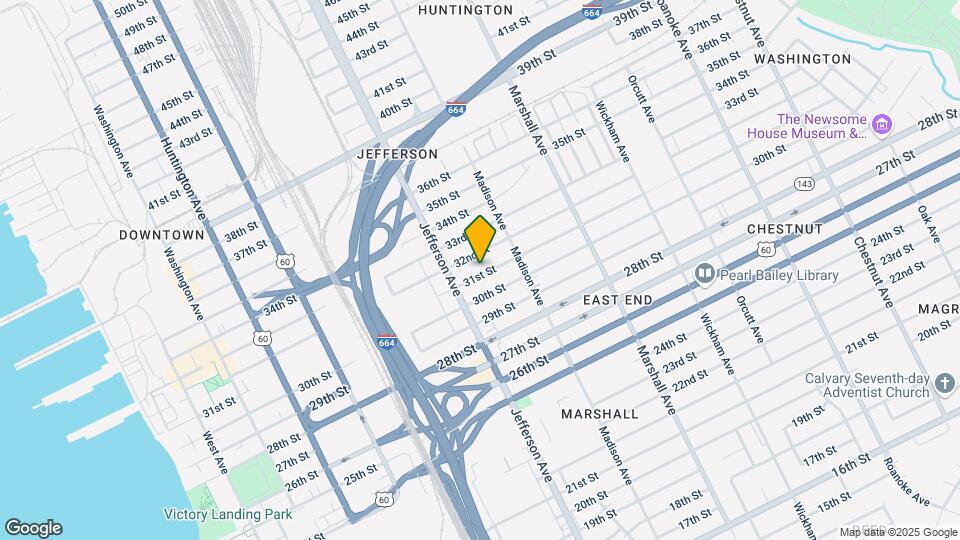 629 31st St Map and Location Details
