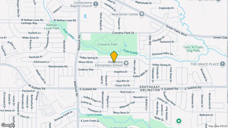 404 Moss Hill Dr Map and Location Details