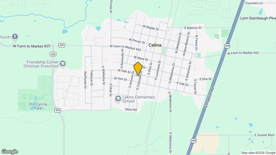 405 S Colorado St Map and Location Details