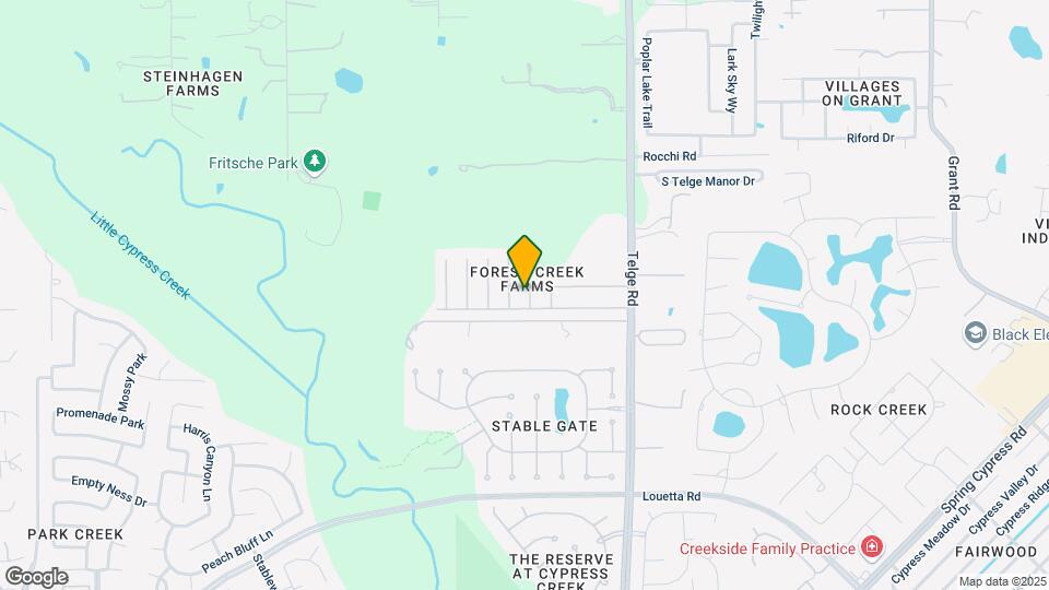 15803 Brett Creek Ct Map and Location Details