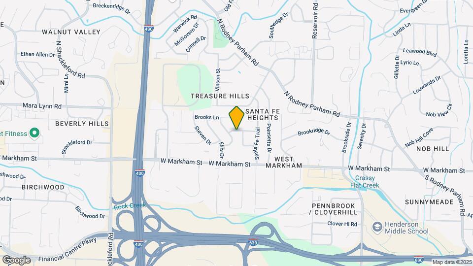 9811 Temple Dr Map and Location Details