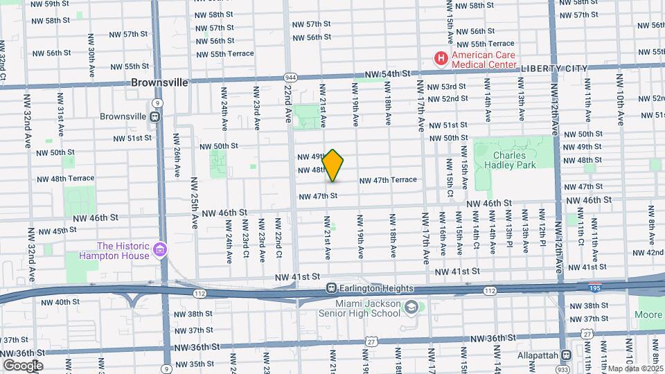 1980 NW 47th Ter-Unit -0 Map and Location Details