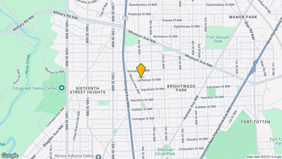 5403 9th St NW Map and Location Details