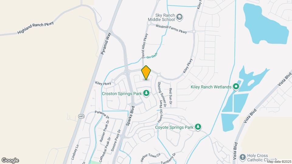 967 Croston Springs Dr Mapa y Detalles de la Ubicación