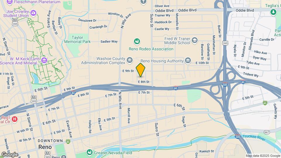 820 Spokane St Map and Location Details