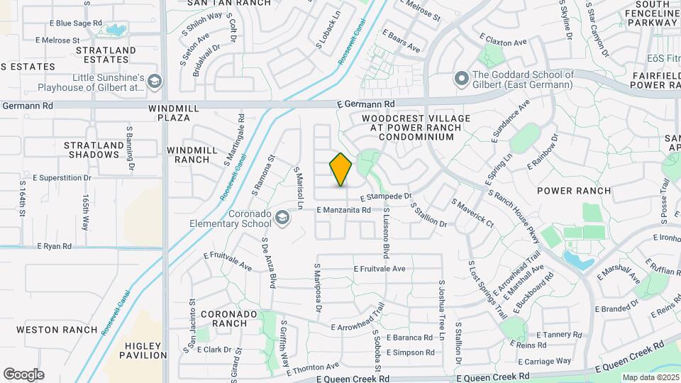 3703 E Sundance Ave Map and Location Details