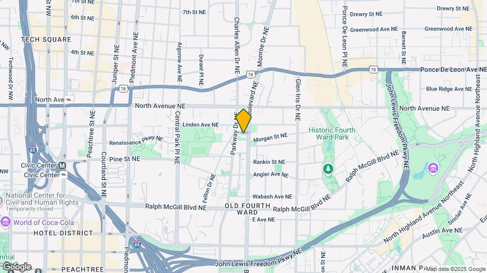542 Boulevard NE Mapa y Detalles de la Ubicación