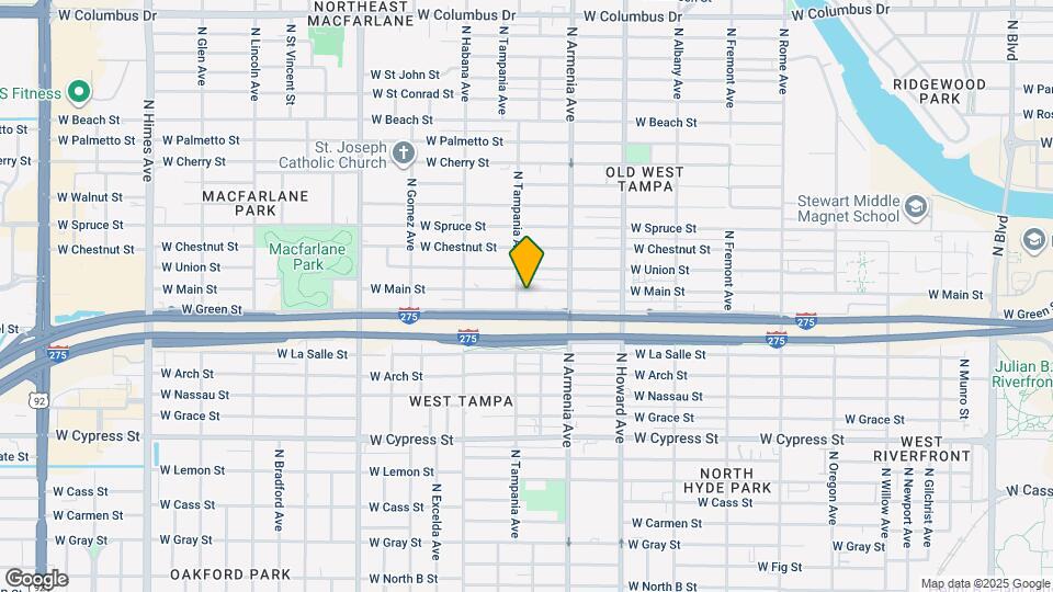 2538 W Main St Map and Location Details