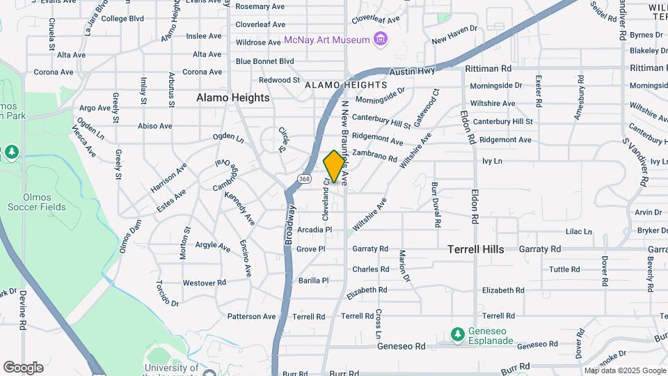 205 Chichester Pl Map and Location Details