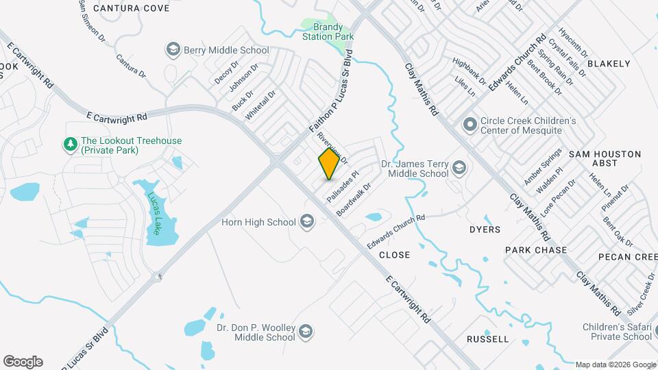 2600 Waterloo Ln Map and Location Details