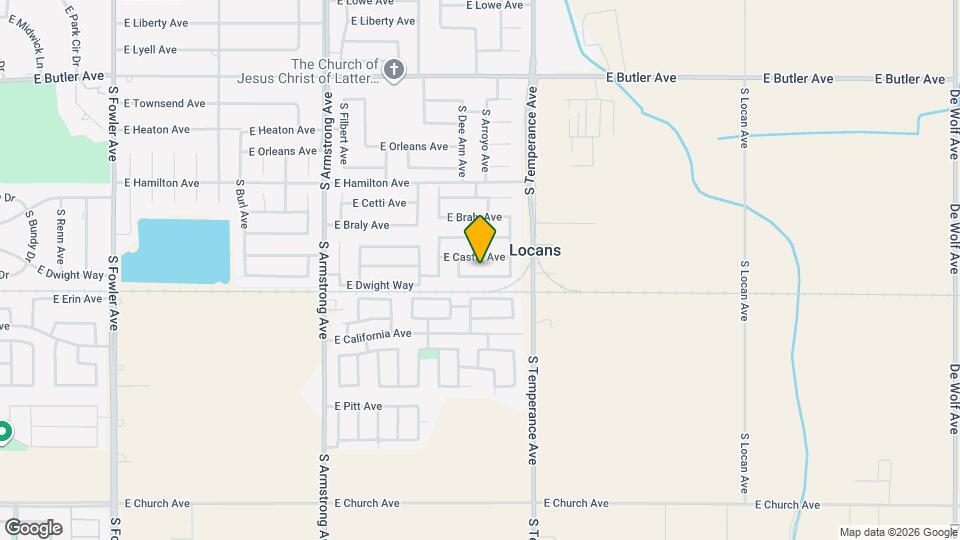 6880 E Dwight Way Map and Location Details