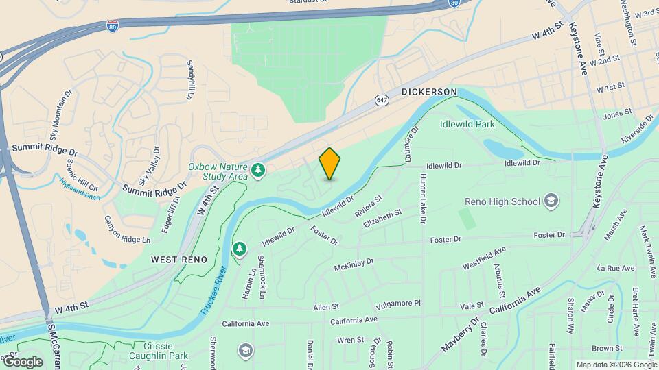 2580 Clear River Ct Map and Location Details