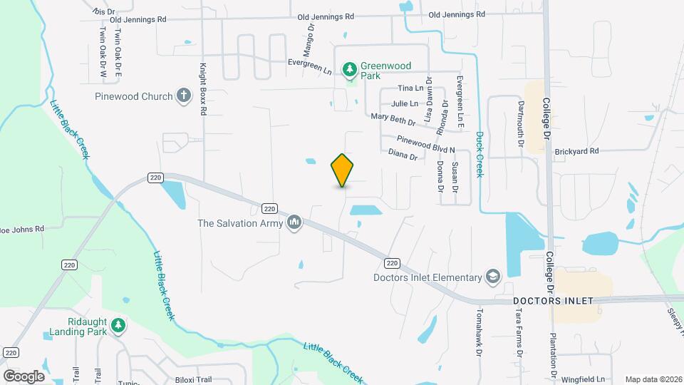 1752 Glen Laurel Dr Map and Location Details