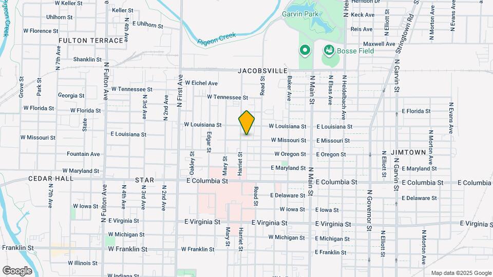 327 W Missouri St Map and Location Details