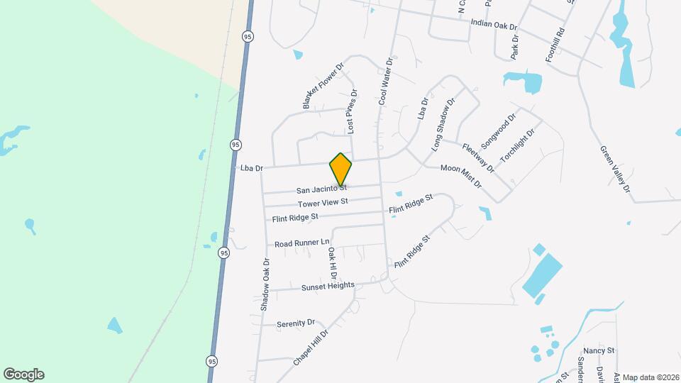 155 San Jacinto St Map and Location Details