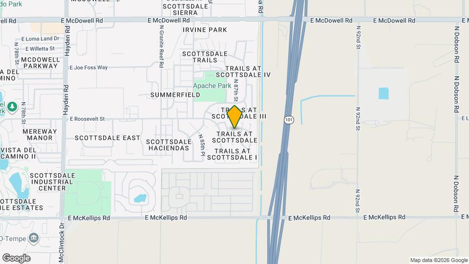 8689 E Roosevelt Cir Map and Location Details