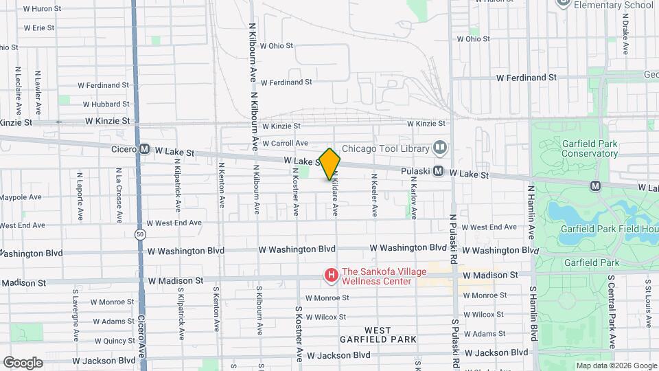 4306 W Maypole Ave, Unit 1F Mapa y Detalles de la Ubicación