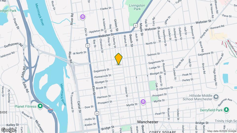 90 Sagamore St, Unit 90B Mapa y Detalles de la Ubicación