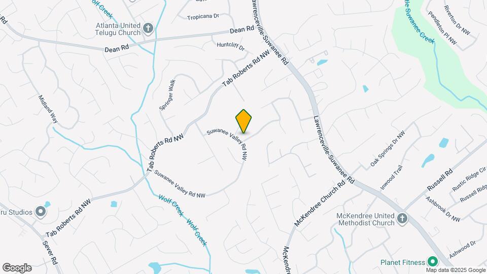 1909 Suwanee Valley Rd NW Map and Location Details