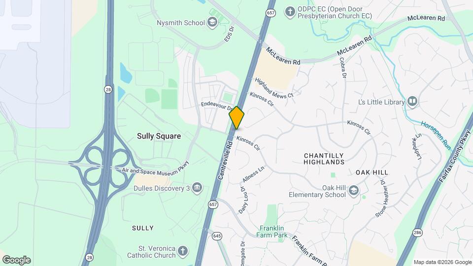 3289 Kinross Cir Map and Location Details