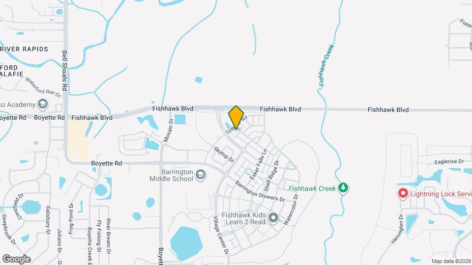 5711 Colony Glen Rd Map and Location Details