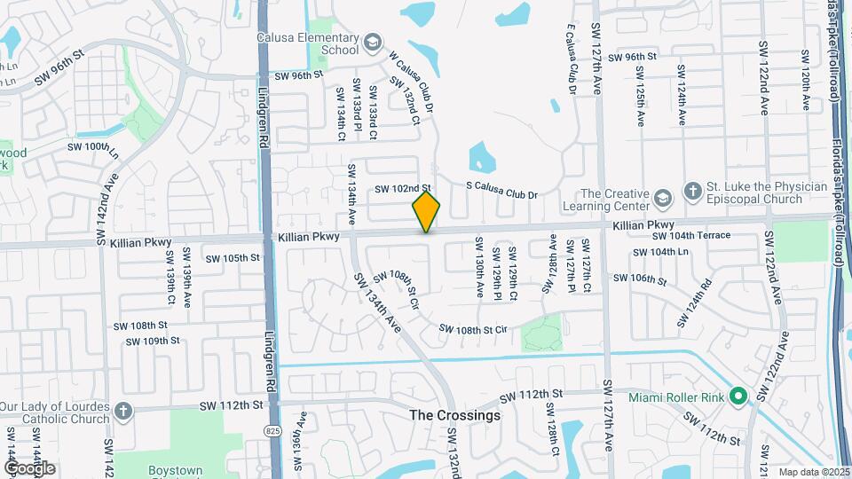 13235 SW 104th Terrace Map and Location Details