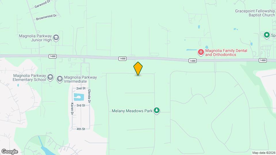 10819 Lake Windcrest Blvd Map and Location Details