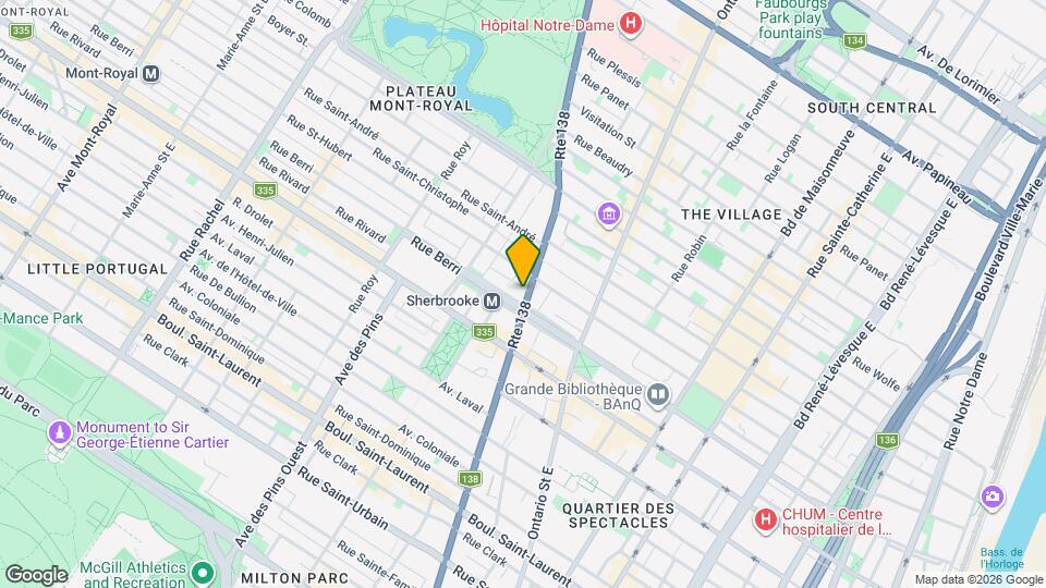 Manoir Plaza Map and Location Details